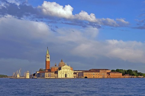 Venice, View of San Giorgio Maggiore, Venice, Italy, Europe