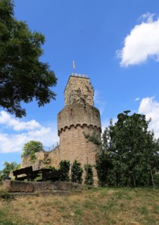 The Wachtenburg castle near Wachenheim close to Bad Dürkheim