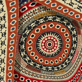 Ethnic art tribal style background. Texture art graphic print design, wallpaper.