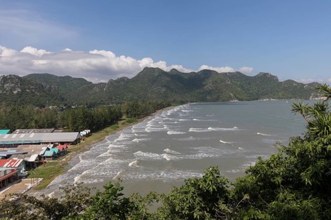 Bang Pu Beach, near Phraya Nakhon Cave, Hua Hin, Prachuap Khiri Khan Province, Thailand, Asia