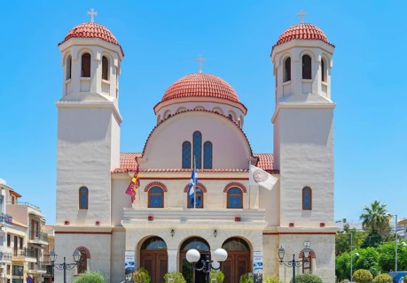 Four Martyrs Church, Rethymno, Crete, Greek Islands, Greece, Europe