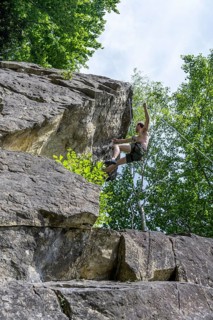 Ketterer rock climbing, sport climbing, climbing garden Bad Heilbrunn