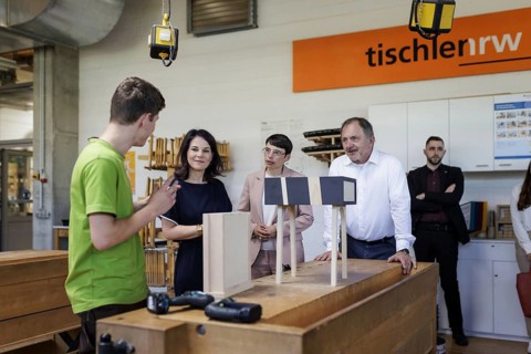 Annalena Bärbock (Alliance 90/The Greens), Federal Foreign Minister, photographed during a visit to