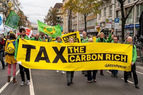 Demonstration by the Solidarity Autumn Alliance against the consequences of inflation and high