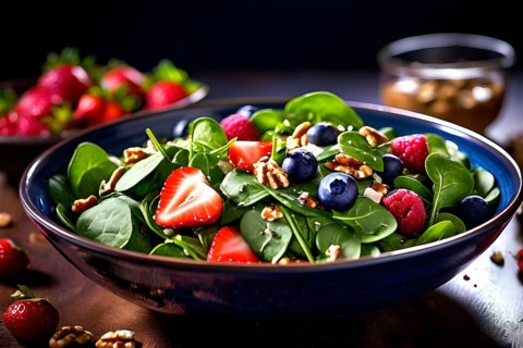 Lively and healthy mood food, AI generated, AI generated