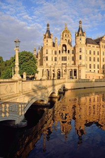 Europe, Germany, Mecklenburg-Western Pomerania, Schwerin, Schwerin Castle, built from 1845 to 1857