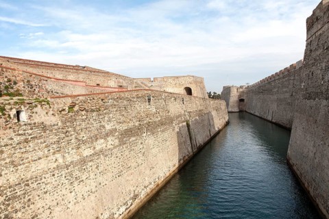Muralla Real historic fortress Ceuta Spanish territory in north Africa, Spain, Europe