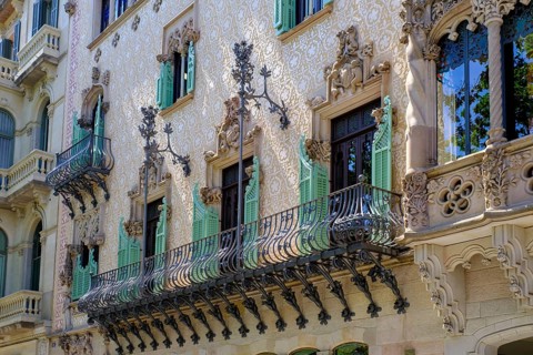 Casa Amatller, Modernisme, Barcelona, Catalonia, Spain, Europe