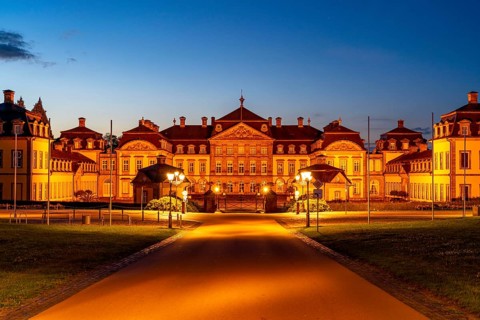 The Residential Palace in Bad Arolsen, Hesse, Germany, Europe