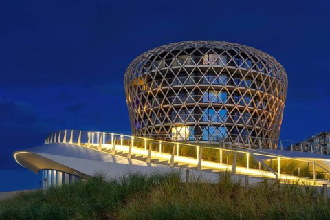 SILT venue housing casino, hotel and restaurant in seaside resort Middelkerke along the North Sea