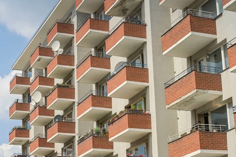 New buildings, Schwiebusser Straße, Kreuzberg, Berlin, Germany, Europe