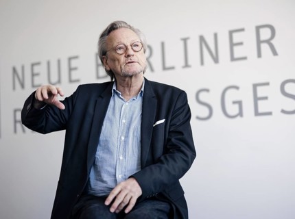 Peter Brandt, recorded during an interview at the NBR office in Berlin. 09.05.2022