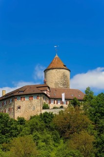 Reichenberg Castle, Staufer castle complex, hilltop castle, historical building, built between 1230