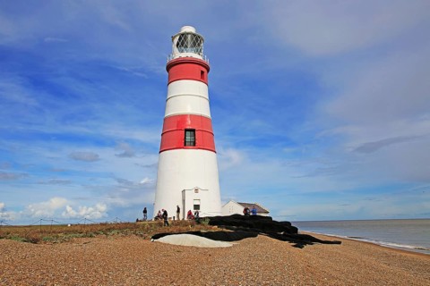 Orford Ness lighthouse Open Day, September 2017, Suffolk, England, UK