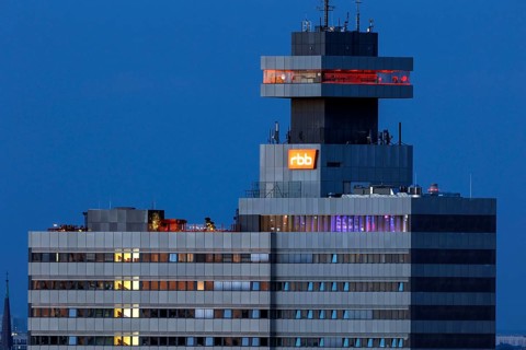 The building of the rbb, Rundfunk Berlin Brandenburg, Berlin, 23/08/2022