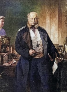 William I (1797-1888), seventh King of Prussia and first Emperor of Germany from 1861, engraving
