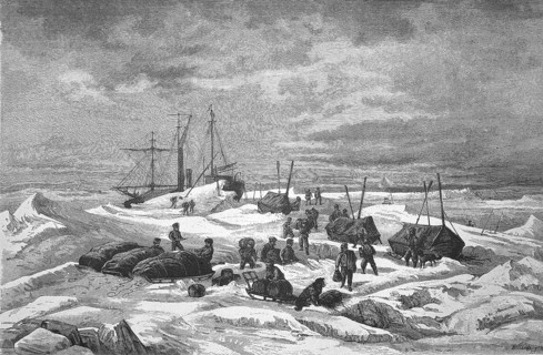 Sailor Admiral Tegetthoff from Bremerhaven to the Barents Sea, Arctic, Austro-Hungarian polar