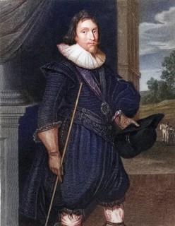 James Hamilton 2nd Marquess of Hamilton, 1589-1624, From the book Lodges British Portraits,