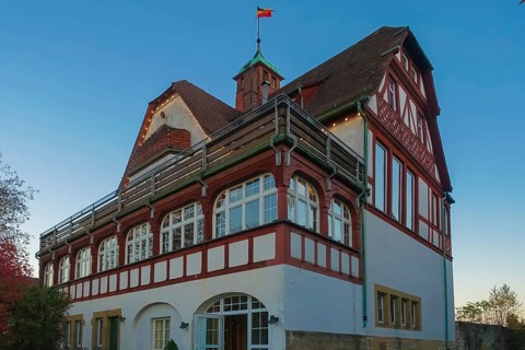 Roigelhaus, Tübingen royal society, poetry student fraternity, building from 1904, architects Paul