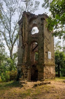 The Blechburg is a ruined former lookout tower with a viewing bastion at the northern end of the