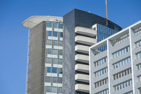 Rocket Tower, Charlottenstraße, Kreuzberg, Friedrichshain-Kreuzberg, Berlin, Germany, Europe