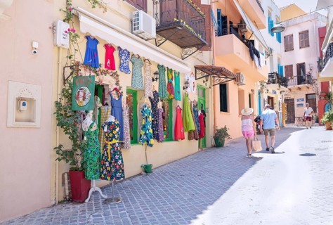 Old town, Chania, Crete, Greek Islands, Greece, Europe
