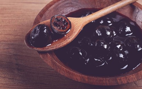 Walnut jam, traditional Georgian cuisine, no people