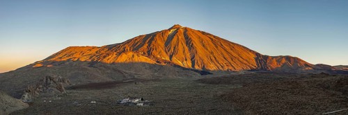 Panorama during the ascent to Alto de Guajara, 2715m, over the Teide National Park, Parque Nacional