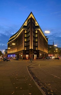 Europe, Germany, Hamburg, City, Kontorhausviertel, Chilehaus, clinker brick facade, built 1922 to