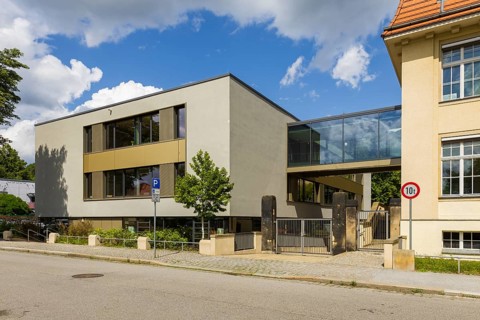 Friedrich Schiller Secondary School, Dresden Loschwitz, Dresden, Saxony, Germany, Europe