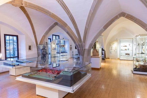 Exhibition on the history of the town, Pirna, Saxony, Germany, Europe