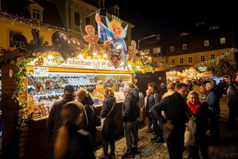 Pulsnitz Gingerbread Market, Pulsnitz, Saxony, Germany, Europe