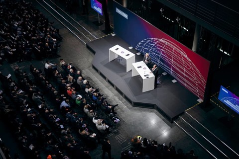 Friedrich Merz, Chairman of the CDU/CSU parliamentary group in the German Bundestag and Alexander