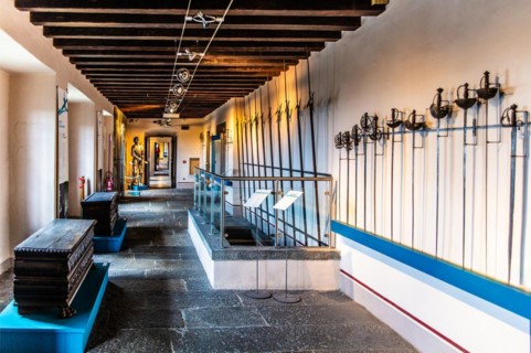 Arms Museum, Castle of San Giusto, medieval castle and fortress, 15th-16th century, Colle di San