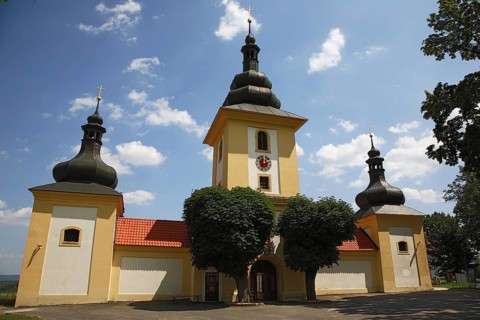 Pilgrimage church of Maria Loreto in Starý Hroznatov, Altkinsberg, Cheb district, Cheb, Bohemia,