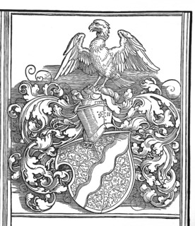 The coat of arms of the city council of Nuremberg around 1509, Bavaria, Germany, Historical,