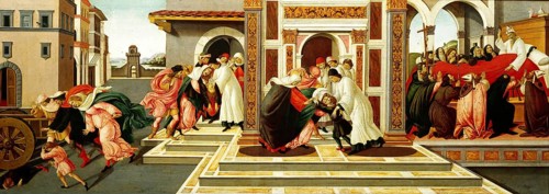 Das letzte Wunder und der Tod des Heiligen Zenobius (c. 1500), Last Miracle And The Death Of St.