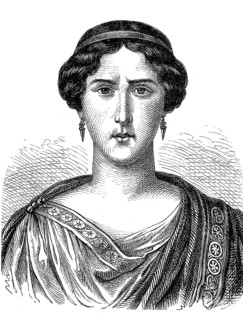 Rachel, also known as Mademoiselle Rachel, actually Elisa Rachel Felix or Elizabeth-Rachel Felix,