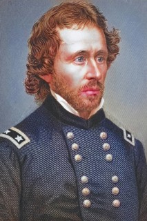 John Charles Fremont, 1813, 1890, American explorer and general in the Civil War, Illustration from
