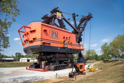West Mineral, Kansas, Big Brutus, the world's largest electric shovel built by Bucyrus-Erie for the