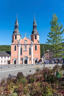 St Salvator's Basilica, in Prüm, Eifel, Rhineland-Palatinate, Germany, Europe