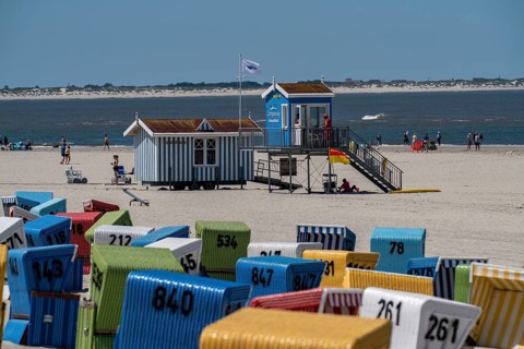 North Sea island of Langeoog, early summer, shortly after the first easing of the lockdown in the