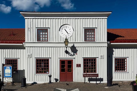 Matchstick museum, museum, match museum, wooden house, Scandinavian, architectural style,
