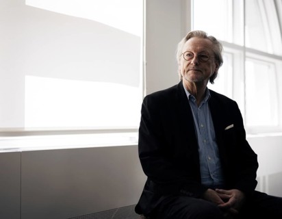 Peter Brandt, recorded during an interview at the NBR office in Berlin. 09.05.2022