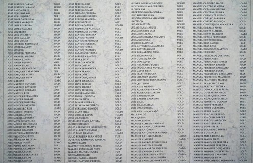 Monumento aos Combatentes do Ultramar, Monument to the veterans, fallen soldiers, from overseas,