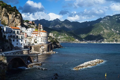 Atrani, Amalfi Coast, Italy, Europe