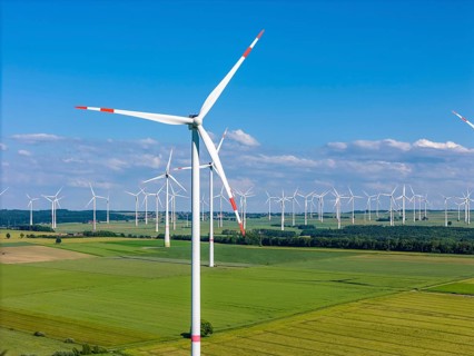 Wind farm north-east of Bad Wünnenberg, Ostwestfalen-Lippe, Paderborn district, North