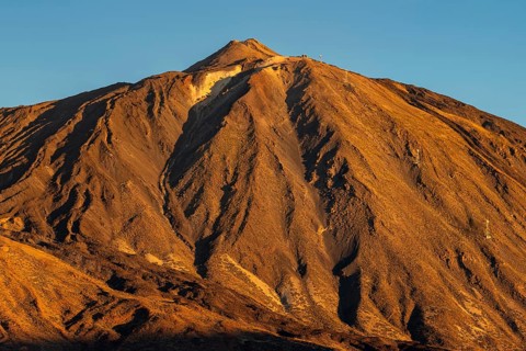 Panorama during the ascent to Alto de Guajara, 2715m, over the Teide National Park, Parque Nacional