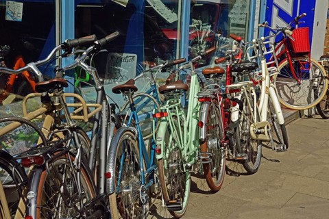 Hamburg, Neustadt, Großneumarkt, bicicles dealership
