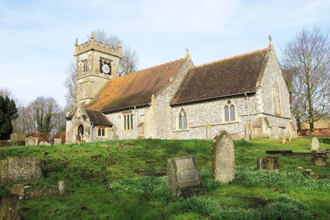 Church of Saint Andrew, Collingbourne Ducis, Savernake parishes, Wiltshire, England, UK